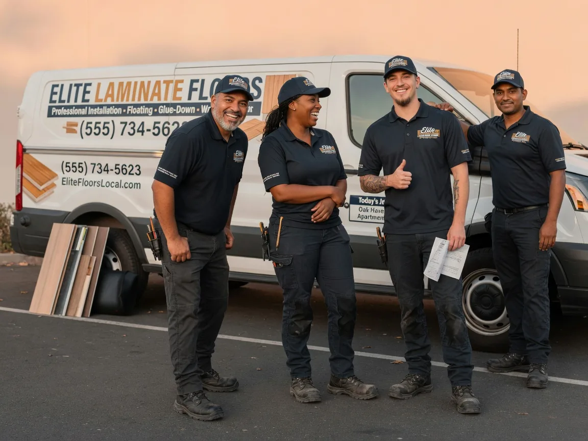 Laminate flooring installation company in Persia, IA